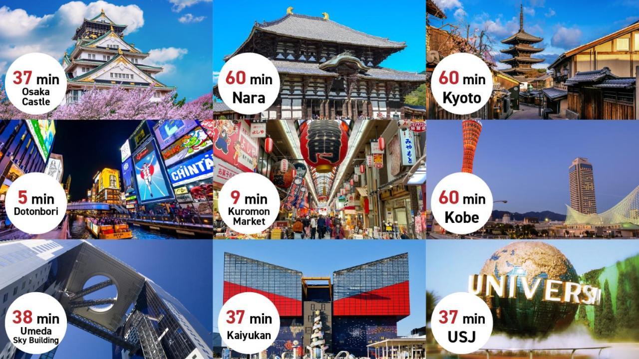 Doutonbori Crystal Hotel Осака Экстерьер фото